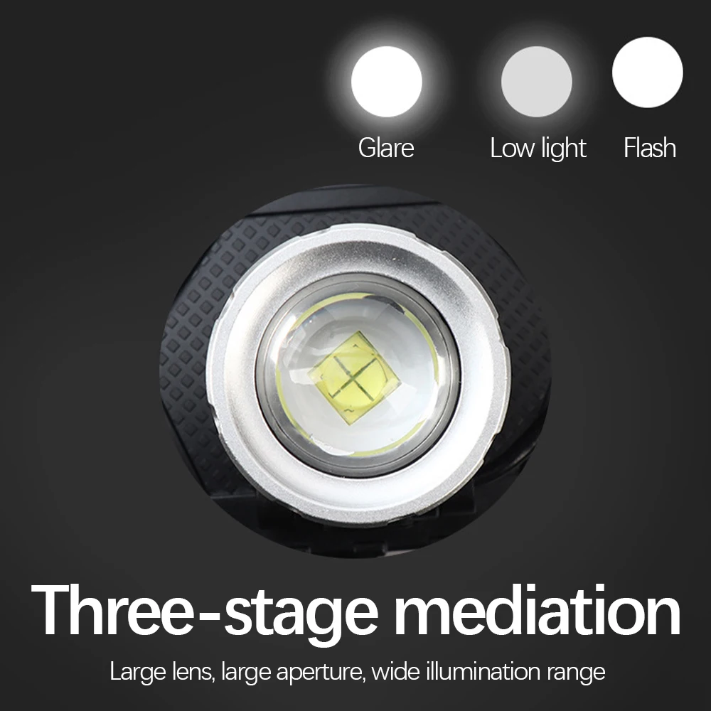 

High Power Head Lamp LED Headlamp USB 18650 Rechargeable Head Light XHP70 Waterproof Zoomable LED Headlamp