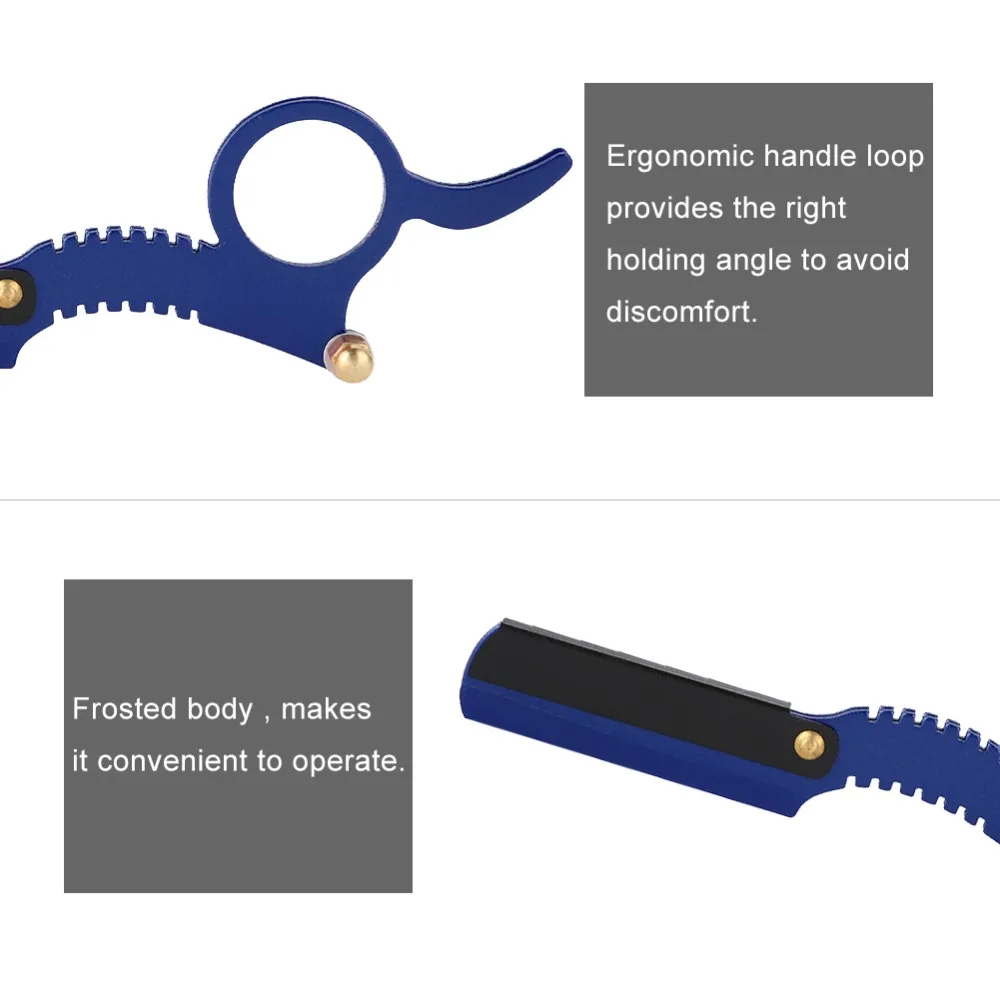 4 цвета качественная мужская ручная бритва прямая сплав для путешествий дома