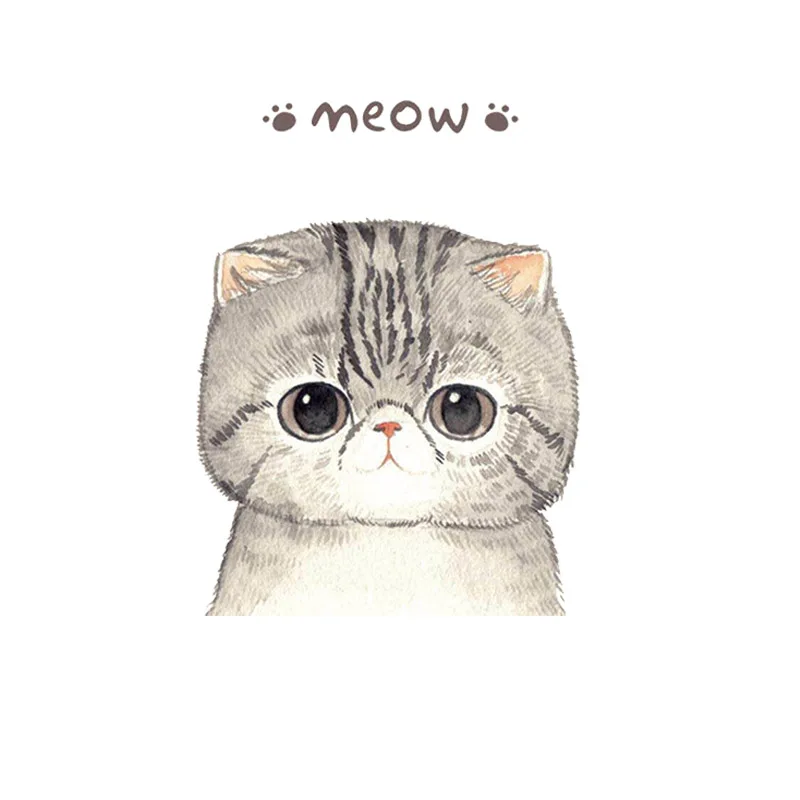 5 шт. термо наклейки значки милые кошки шаблон моющиеся гладильная Детская