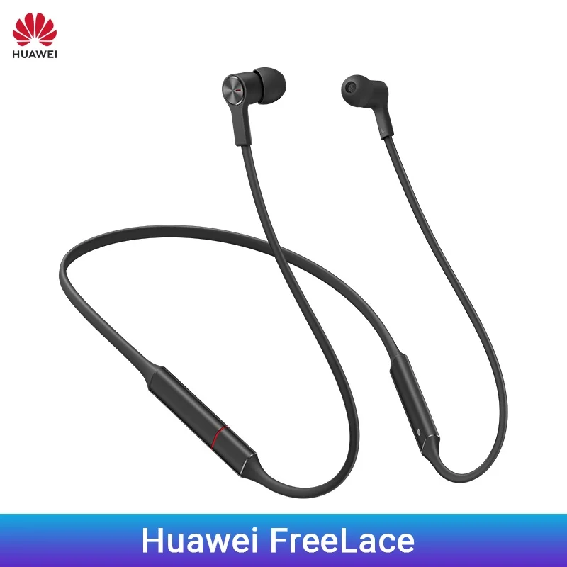 Huawei FreeLace Спортивные наушники Bluetooth 5,0 беспроводной для наушников, карты памяти кабель металлическая полость жидкий силикон магнитный переключатель