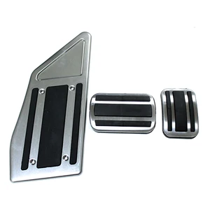 Стальная Нескользящая накладка акселератора для стайлинга автомобилей Peugeot 3008, 5008, GT, 2017, 2018, 2019, LHD AT, чехол для педали газа, тормоза