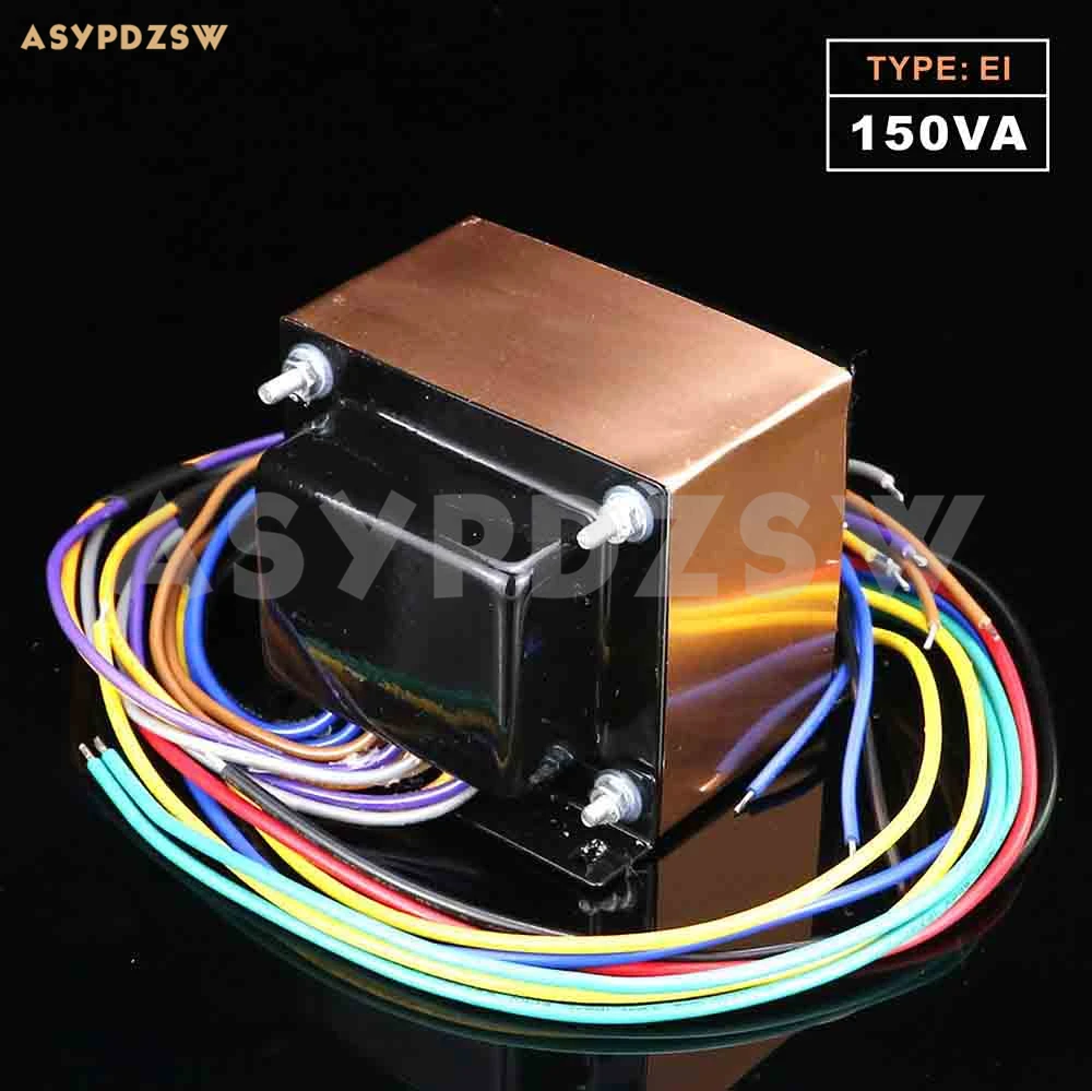 115V/230V OFC 150VA EI type transformer 150W 250V and 6.3V With copper foil shield (Accept custom)