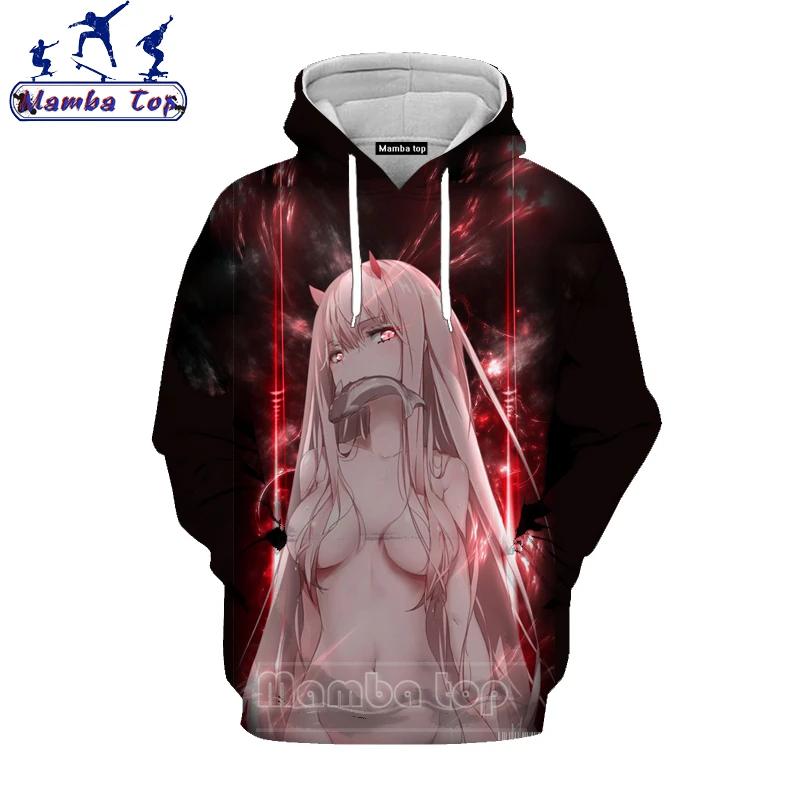 Толстовка Mamba с капюшоном для мужчин и женщин топ в стиле аниме любимый Фране худи