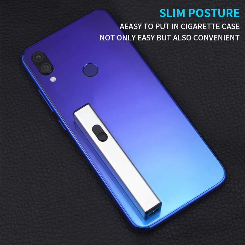 USB перезаряжаемая сенсорная индукция для сигарет Защита от ветра беспламенная