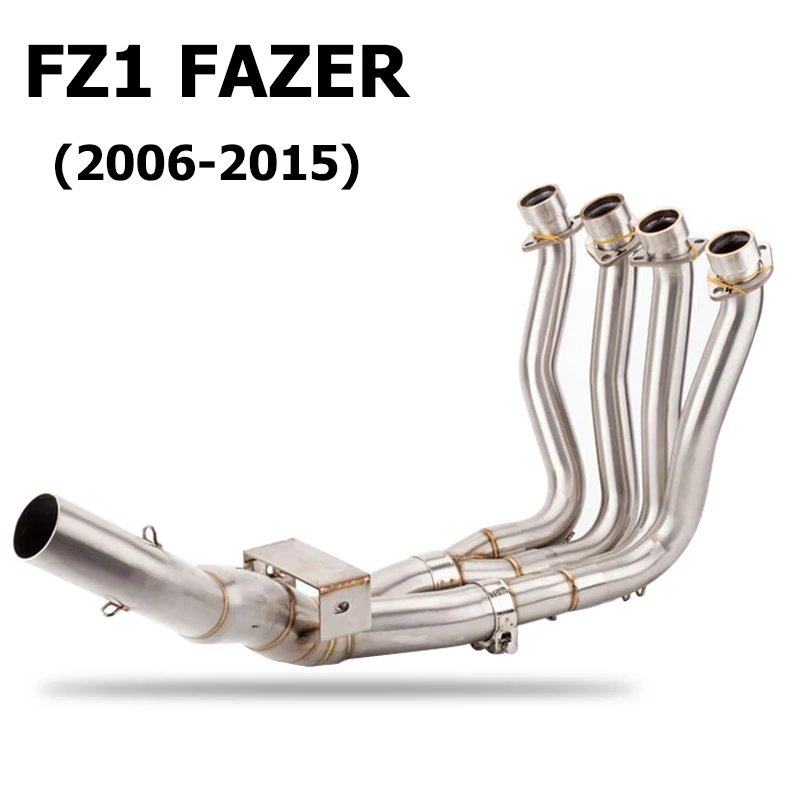 Полная выхлопная система передняя труба из нержавеющей стали Соединительная для