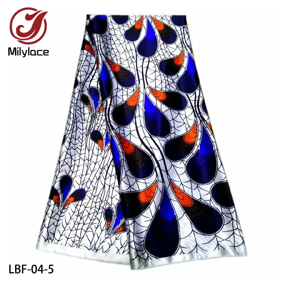 Новое поступление африканская печать ИМИТИРОВАННАЯ шелковая ткань мягкий и