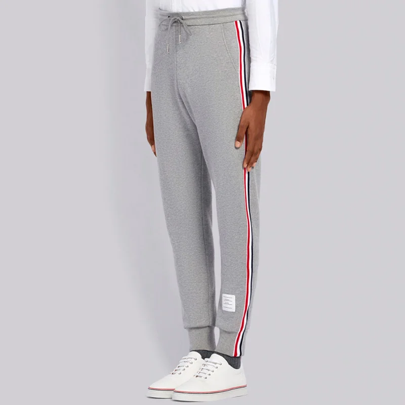 2022 Fashion New Sweatpants Men Women Striped Cotton Casual Sports Trousers Tracksuit Bottoms Mens Jogger Track Pants