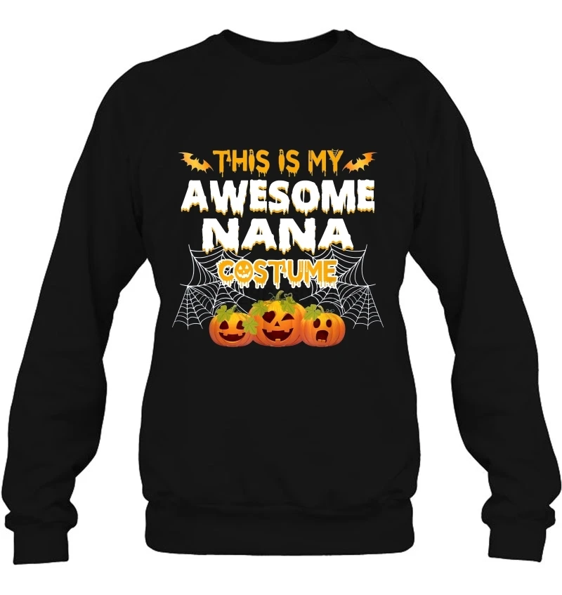 Мужская толстовка с капюшоном This Is My Awesome Nana костюм на Хэллоуин женская уличная