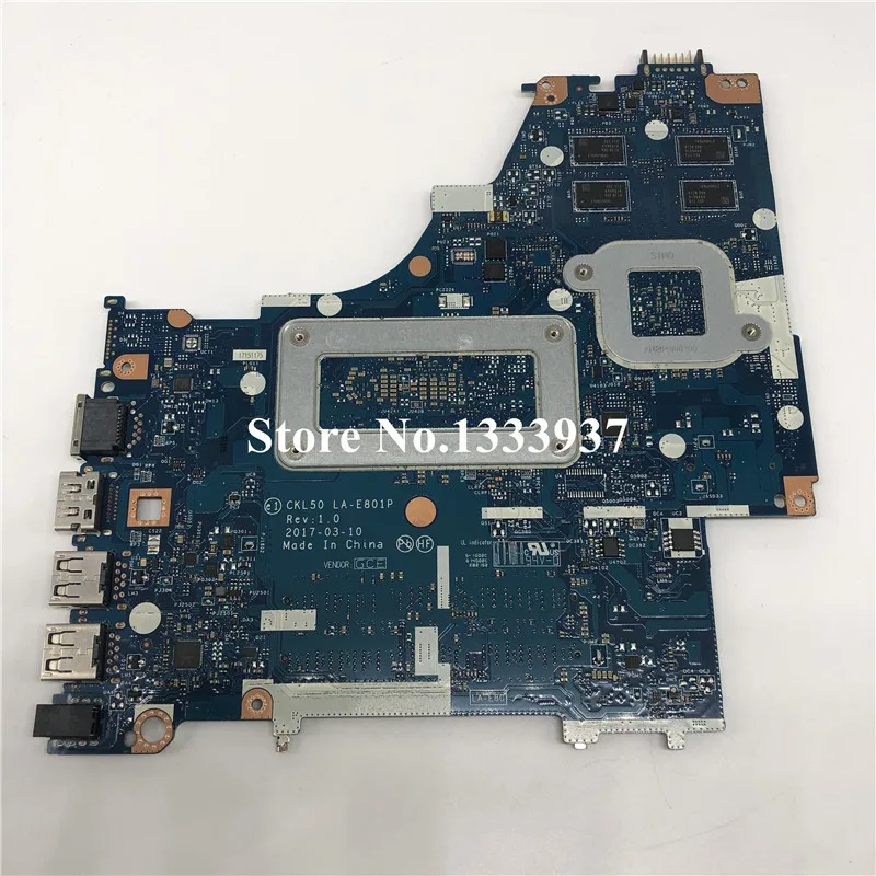 

For HP 15-BS Laptop Motherboard CSL50/CSL52 LA-E801P i7-7500U 924759-601 924759-001 928642-501 928642-001 Mainboard