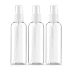 3 предмета в комплекте 8 унций 250 мл точный спрейер тумана ПЭТ прозрачный Бостонская круглая заправка спрей бутылка бутылочки с бутылкой флакон Смотри пластики Кухня Ванная комната инструменты