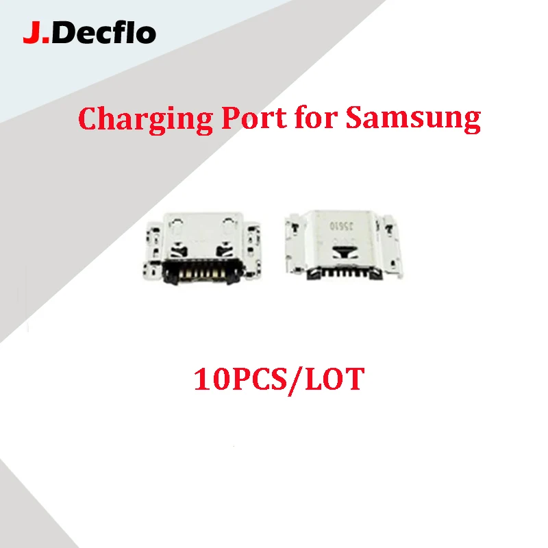 

JDecflo 10 шт./лот Micro Mini Usb разъем для зарядки док-станция для Samsung Galaxy J3 J330 J5 J530 J530F J7 J730 2017