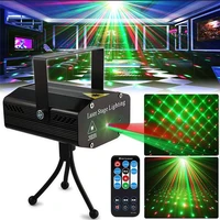 stage laser light led projector lights dj strobe party lamps with remote control for christmas disco party club ktv