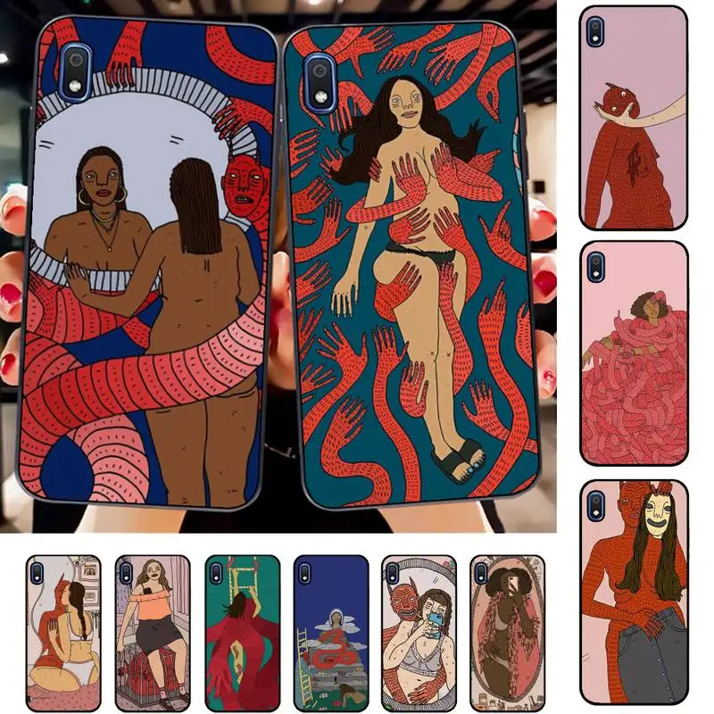 

Yinuoda Polly Nor Art Phone Case for Samsung A51 01 50 71 21S 70 31 40 30 10 20 S E 11 91 A7 A8 2018