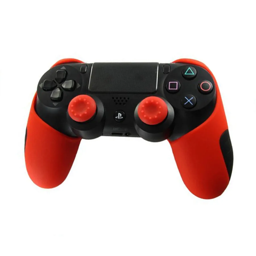 Быстрая доставка силиконовый чехол кожаный для контроллера Sony PlayStation 4 PS4 Pro Slim и