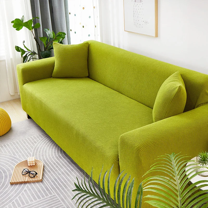 

1/2/3/4 Seater Thick Elastic Sofa Cover Polar Fleece Armchair Slipcovers Stretch Couch Covers for Living Room Corner Sofa Cover
