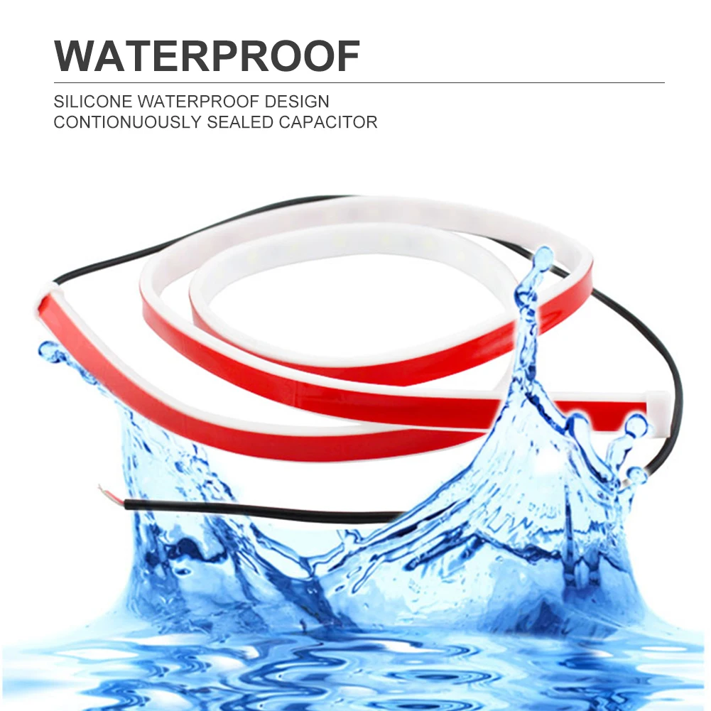 2 x отверстия автомобильной двери Предупреждение лампа течет светильник мигающий