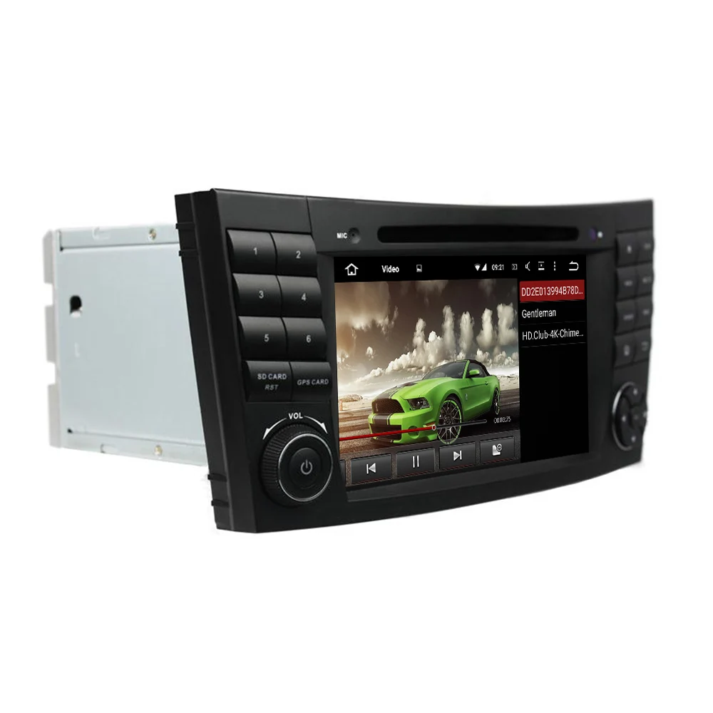 Автомобильный мультимедийный плеер PX6 Android 9 0 7 дюймов 2 Din 6 ядер 4 + 64 ГБ