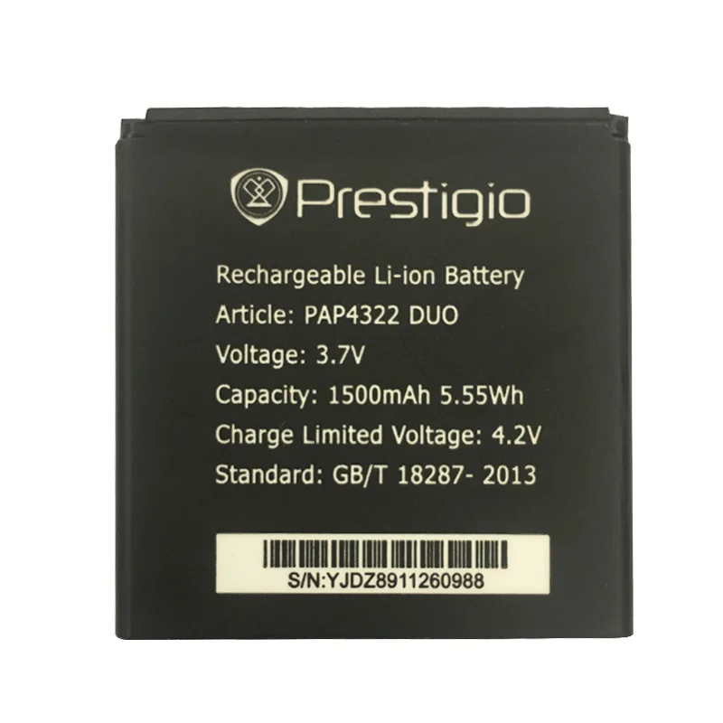 

New Original Battery For Prestigio PAP 4322 PAP4322 DUO Mobile Phone With Tracking Number