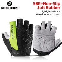 rockbros cycling gloves summer touch screen men women outdoor breathable half finger mtb road bicycle gloves bike equipment