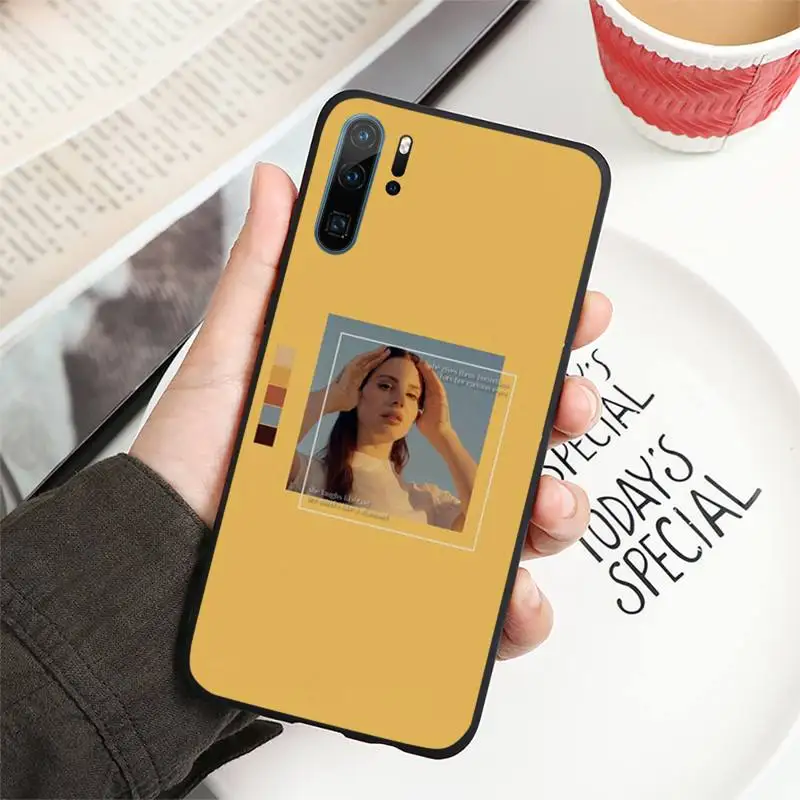 

Lana Del Rey American singer Phone Case For Huawei Y5 Y6 II Y7 Y9 PRIME 2018 2019 NOVA3E P20 PRO P10 Honor 10