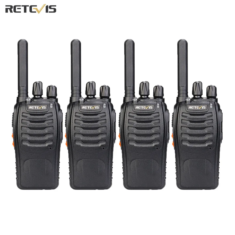 The Car Households Are Two -port USB2.4A Travel Ca PMR Radio Walkie Talkie 4pcs RETEVIS H777 Plus PMR446 H777 FRS Two Way Radio