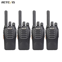 pmr radio walkie talkie 4pcs retevis h777 plus pmr446 h777 frs two way radio usb charger portable walkie talkies for hunting