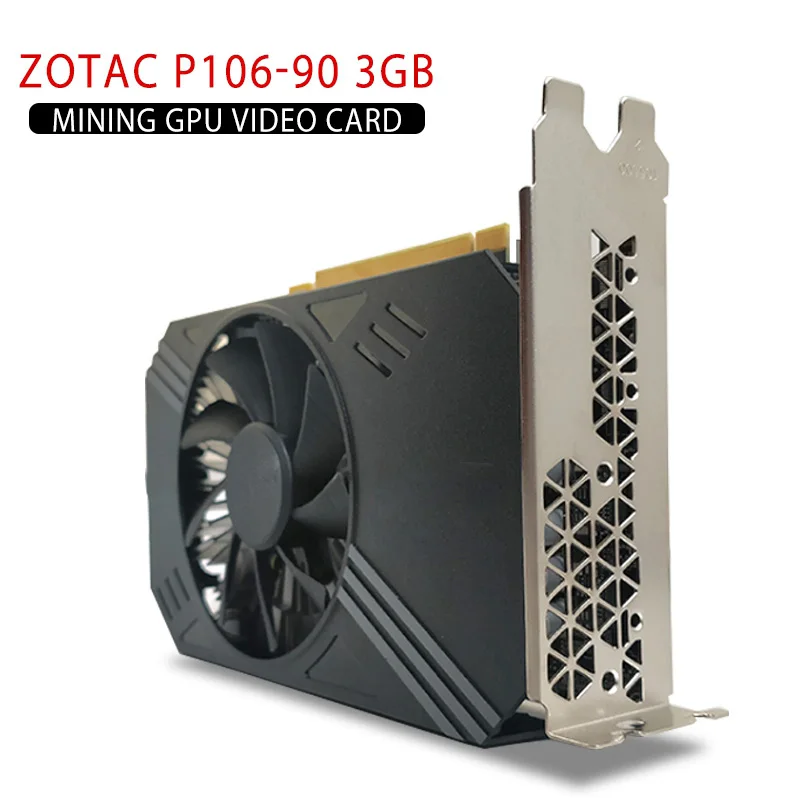 Видеокарта ZOTAC P106-90 для майнинга графическая карта GTX 2020 с объемом памяти 3 ГБ GDDR5 PCI
