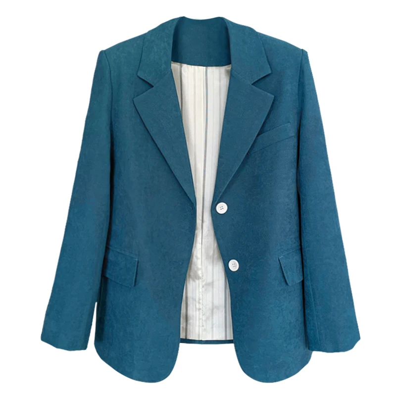 Британский Стиль Блейзер Женский Весна Осень 2020 новый шикарный Повседневный