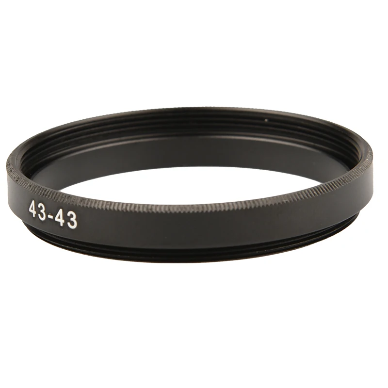 37MM / 43MM 0.3X Ultra Fisheye Wide Lens Adapter With Hood Only For Video Cameras Camcorders Wide Angle Adapter Ring