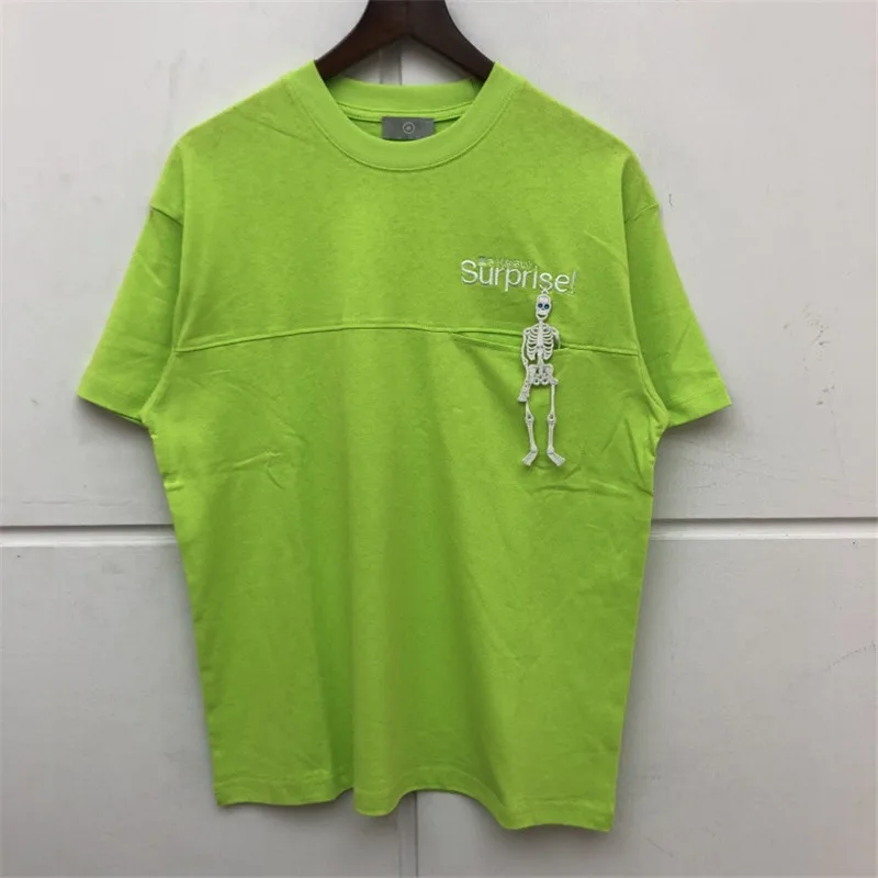 Футболка с вышивкой сюрприз череп мужские женские высококачественные топы
