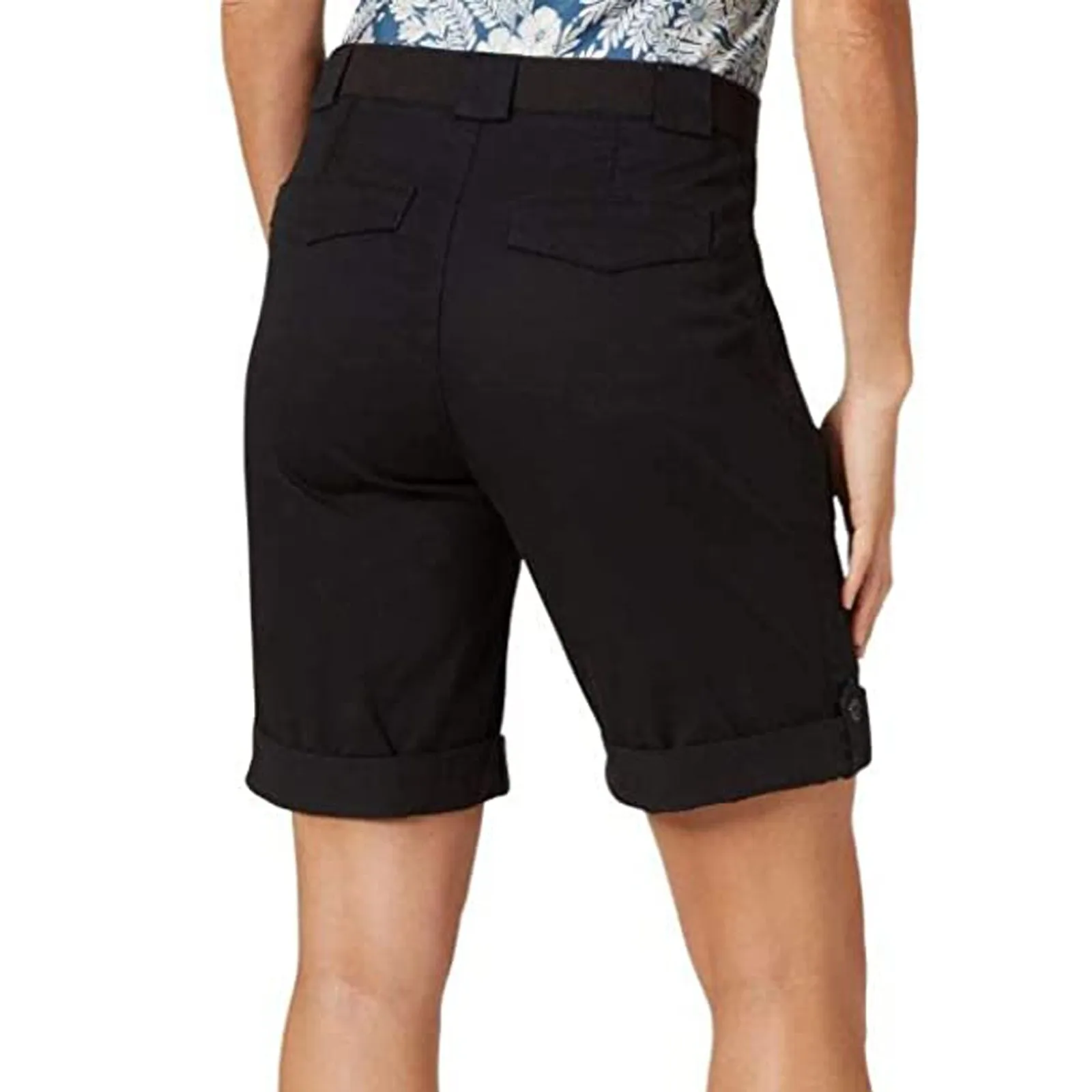

Women's Short Summer Loose Elastic Short Sport Shorts Casual Elastic Waist Cotton Linen Shorts Pink Pocket Beach Sport Shorts