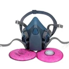 2097 фильтр для твердых частиц P100 с 7502 газовой маской используется стандартно против распыления краски стекловолокном