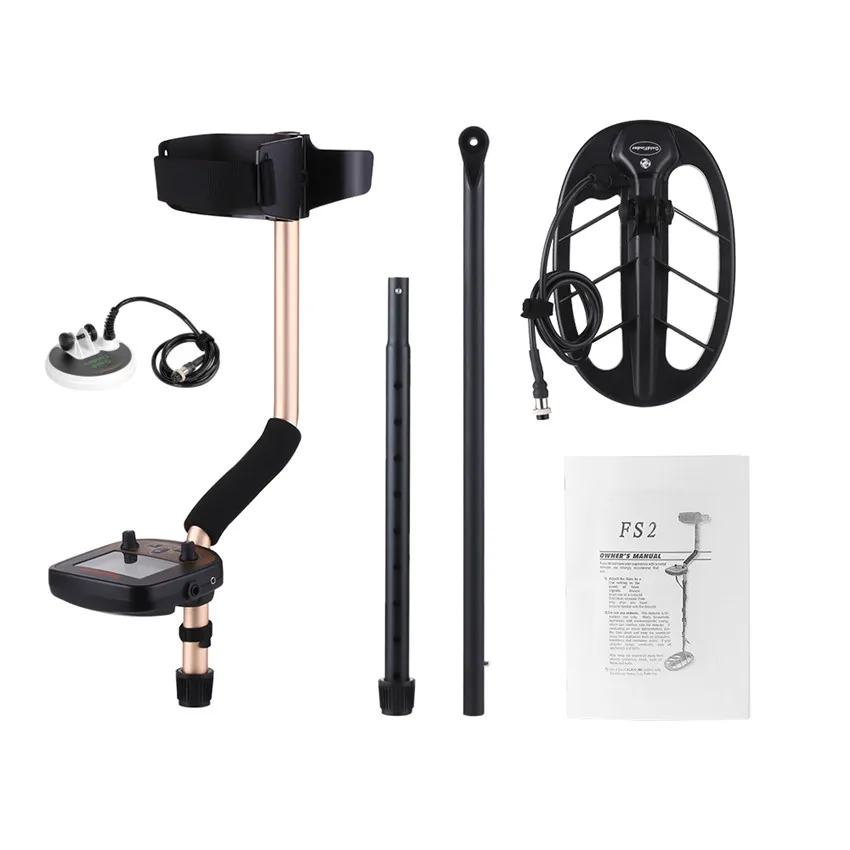 FS2 underground metal detector of high precision liquid crystal display depth of archaeological treasure revealer metal detector