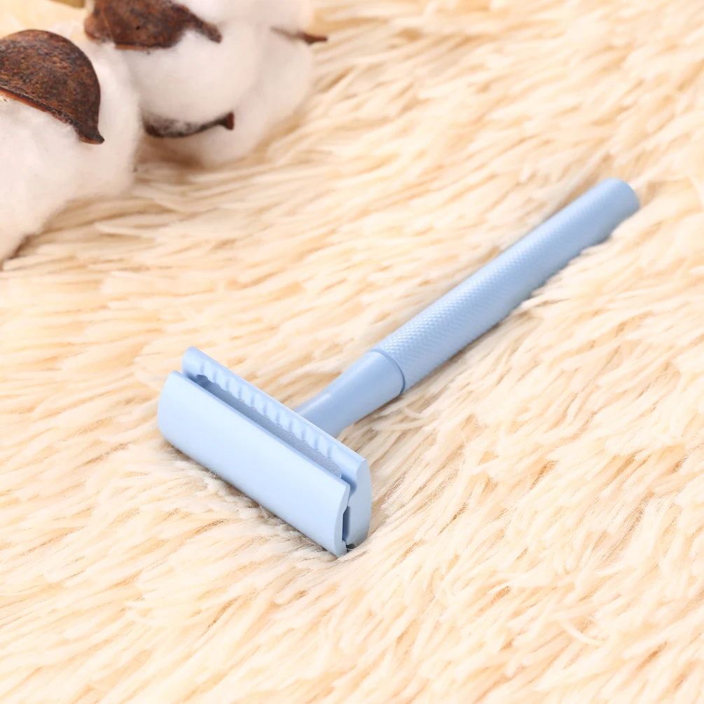Double Edge Safety Razor Men Shaving Womens Hair Removal Classic Ladies Metal Unisex Manual Shaver | Красота и здоровье