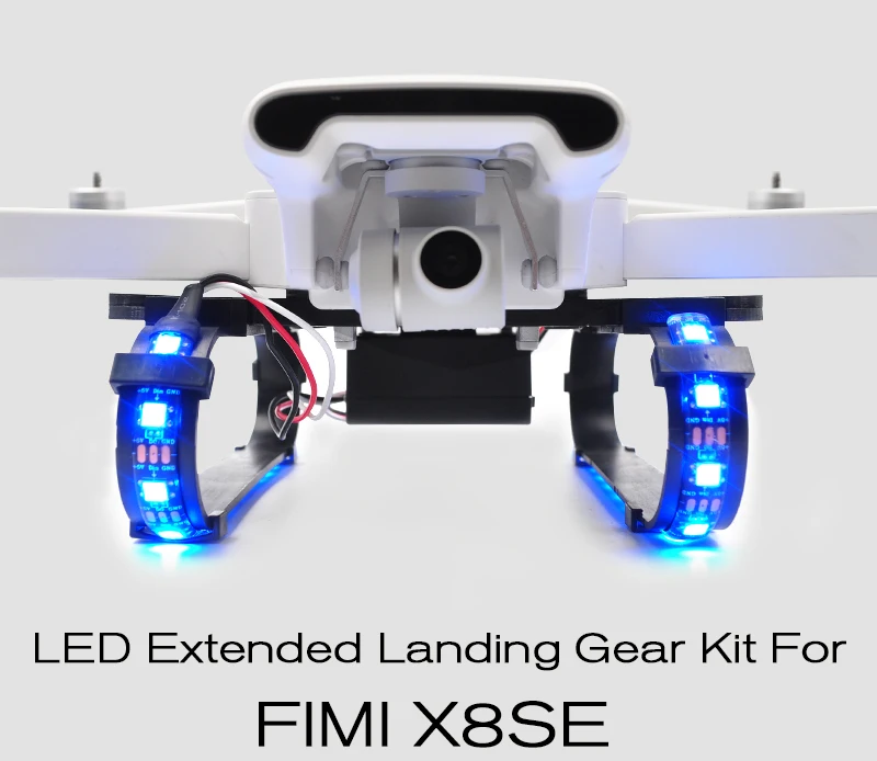 Светодиодный светильник FIMI X8SE с фонариком ленточный и посадочная