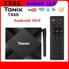 ТВ-приставка Tanix TX6S Allwinner на Android, 4K 8K, 4 + 64 ГБ