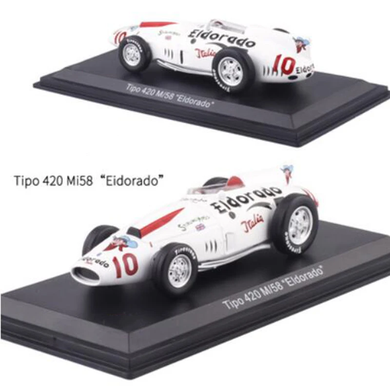 Литая Металлическая машинка Maseratis 1:43 Классическая модель гоночного раллийного