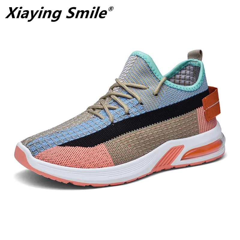 Xiaying Smile 2020 женские кроссовки летний светильник прогулочные спортивные