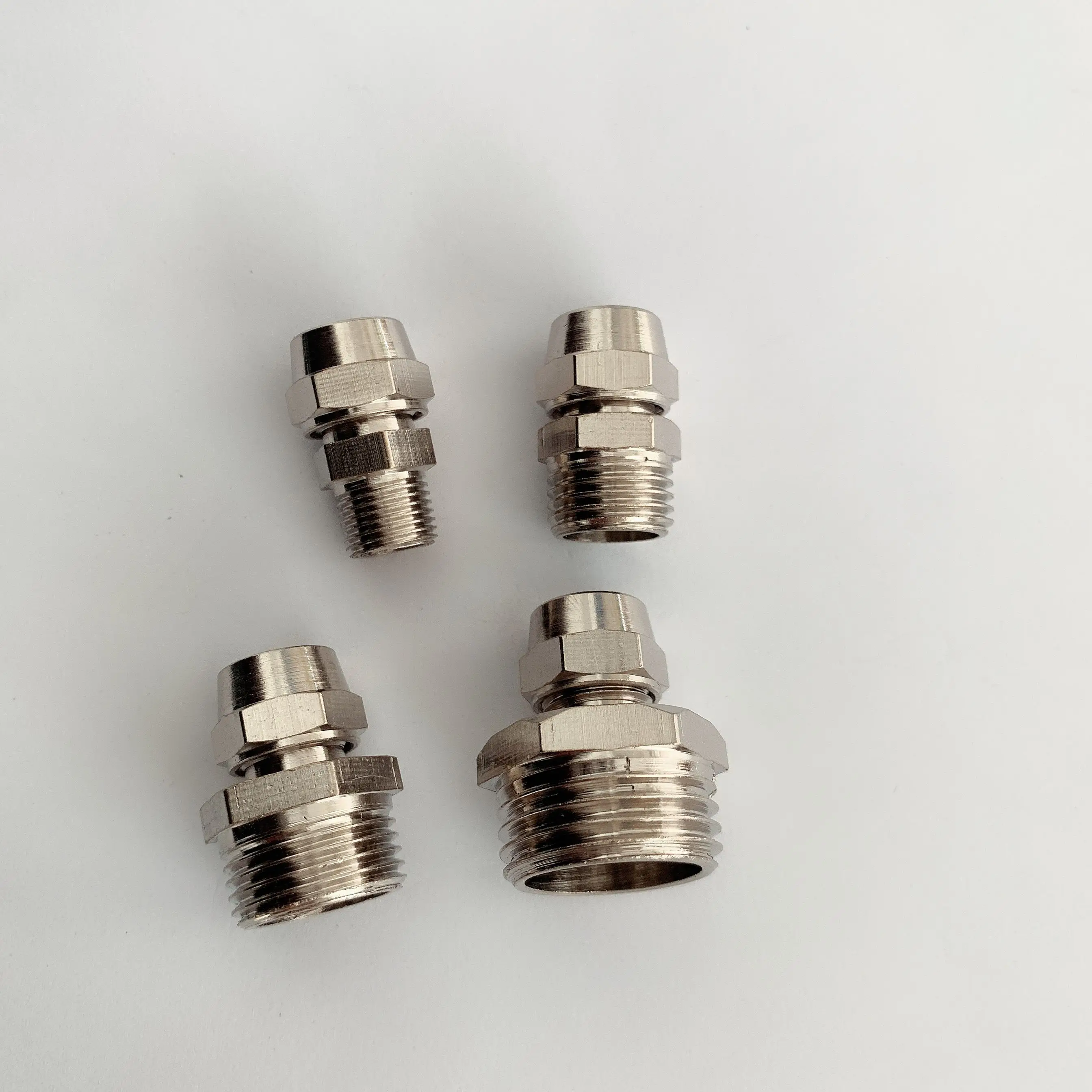 

Pneumatic Connector Pc 4 6 81012 Mm Tube To M5 M6 1/8 1/4 3/8 1/2 Fast Thread Direct Head Gas Tube Copper Пневматика
