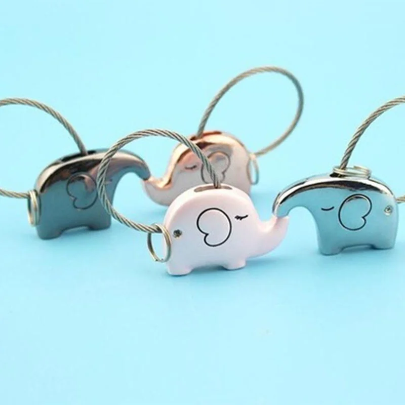 2 шт./компл. пара брелок в форме слона игрушки идея подарок для детей друзья