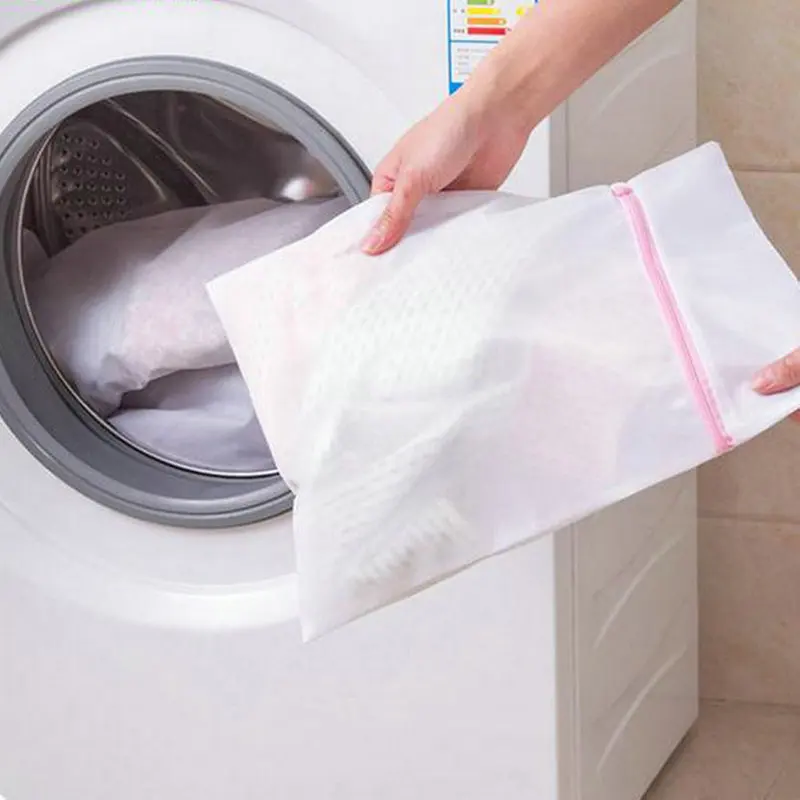 

3pc Zipped Laundry Washing Machine Fine Mesh Net Bra Socks Lingerie Underwear Wash Bag