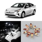 Автомобильные светодиодные лампы, светильник для салона автомобиля, 2004-2013, 2014, 2015, 2016, 2017, 2018, 2019, Toyota Prius CPrius V Map