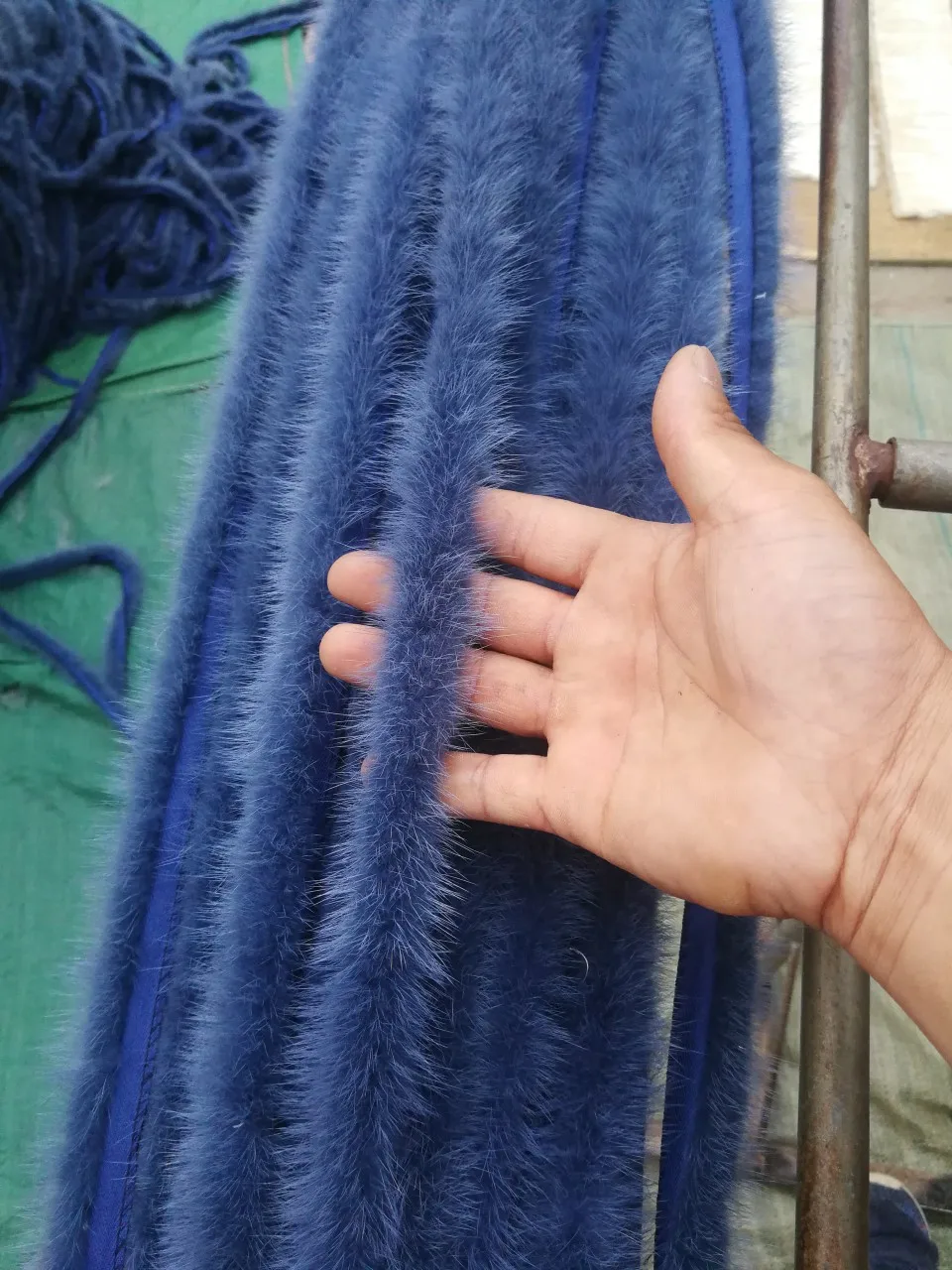 Бесплатная доставка искусственный норковый воротник двойная отделка 4 цвета на