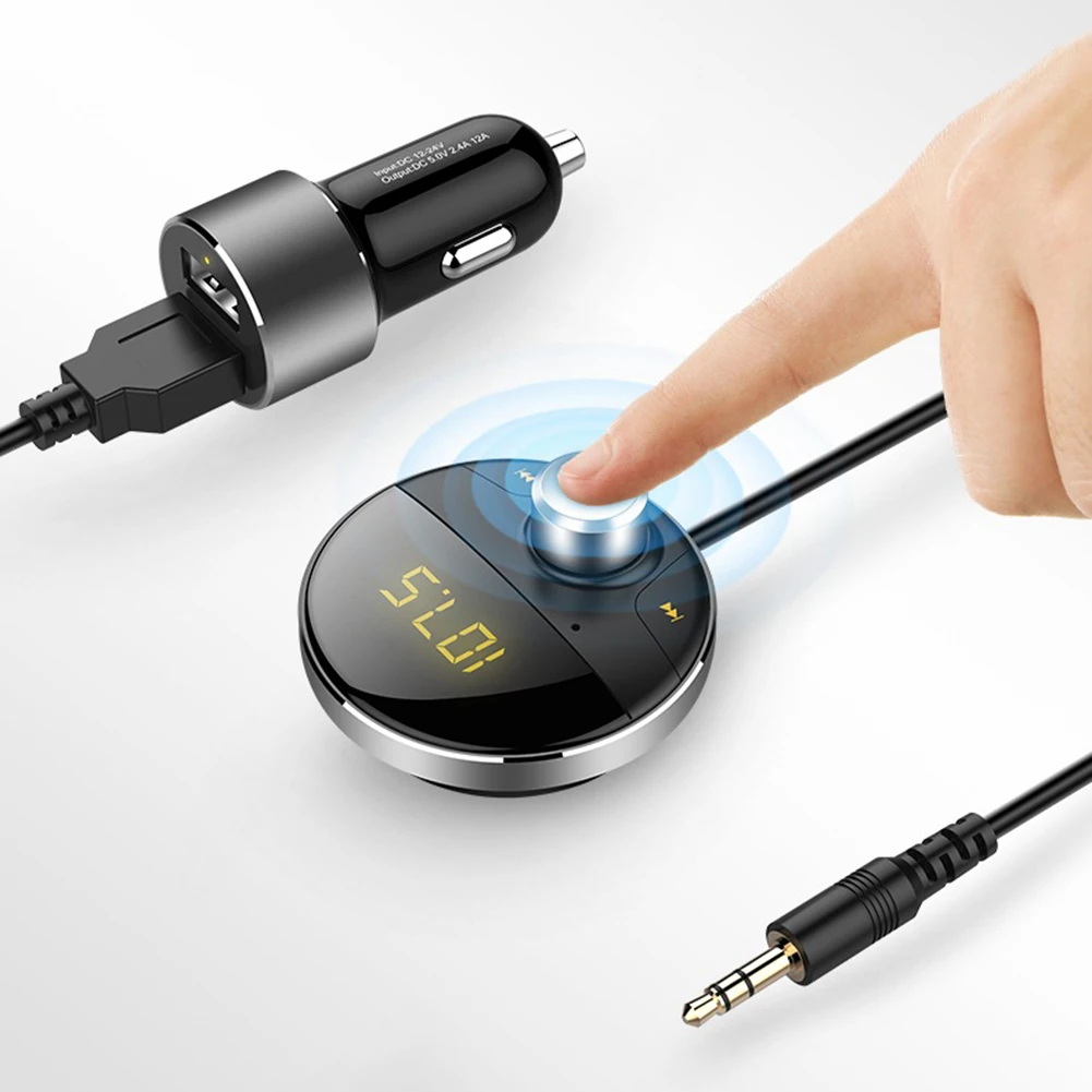 3 5 мм разъем аудио MP3 плеер беспроводной fm-передатчик авто динамик Bluetooth AUX Handsfree