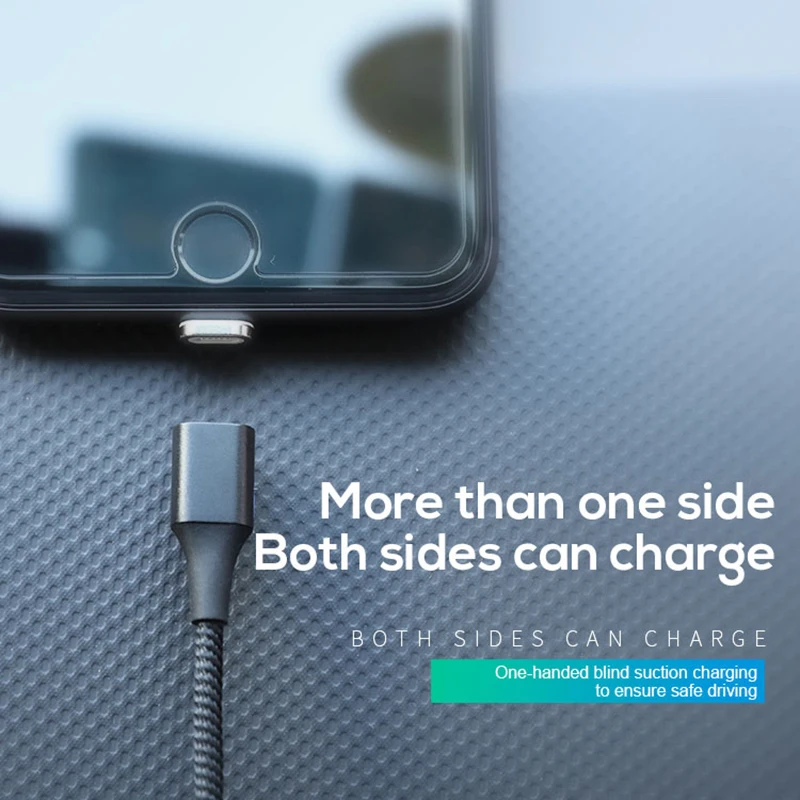 

Magnetic USB Cable Micro USB Type C 3A Fast Charging LED Cable For iPhone 11Pro Samsung S9 Mobile Phone Charger Magnet Data Cord