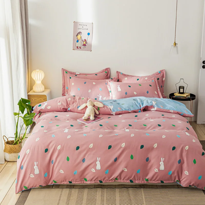 

Likee Duvet Cover Set Bedding Set Comforter Cover & Pillowcase Set Bedclothes for Home Gift Twin Full Queen King Size 3 Pcs