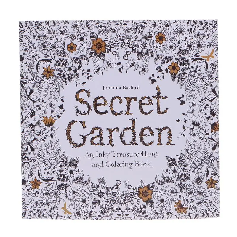 

New An Inky Treasure Hunt and Coloring Book By Johanna Basford