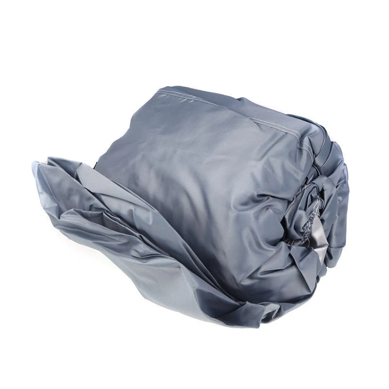 

210D Heavy Duty Trailerable Waterproof Boat Cover ,Marine Grade Polyester Boat Cover Fits V-Hull,TRI-Hull(17-19Ft, Grey)