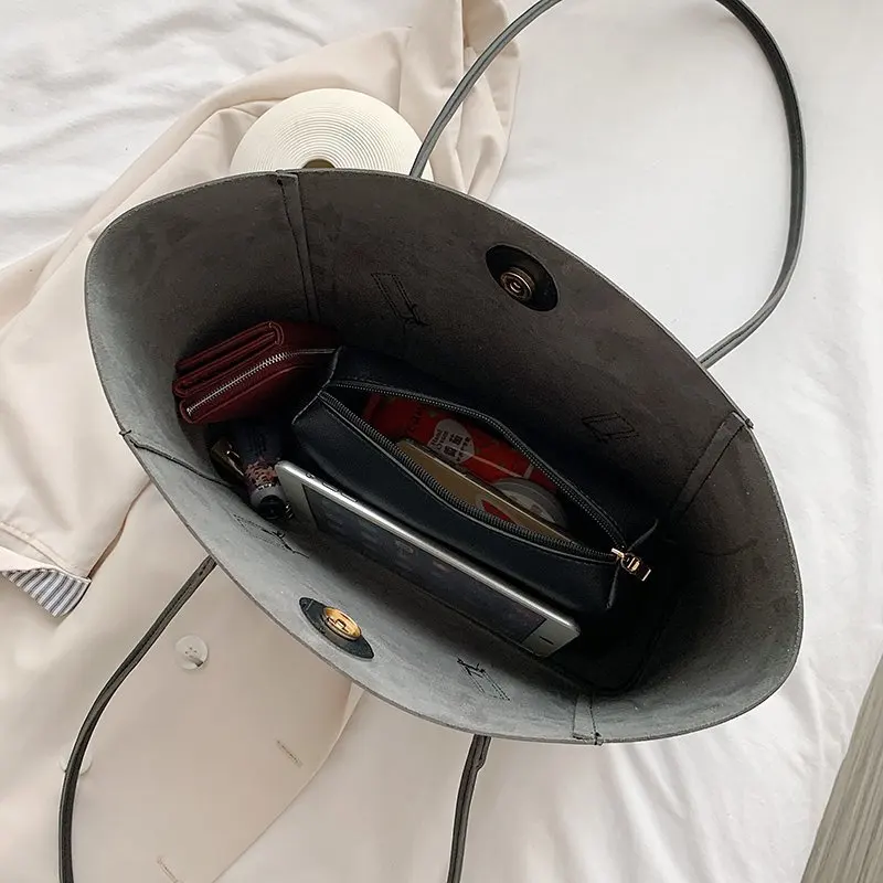 

Brand Women's Handbags 2021New Fashion Women Shoulder Bags Luxury Pu Leather Big Tote Bag Ladies Women Bag Design Dress Handbag