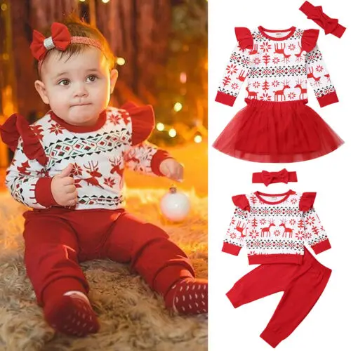 2019 г. Рождественская одежда для всей семьи боди с длинными рукавами принтом оленя